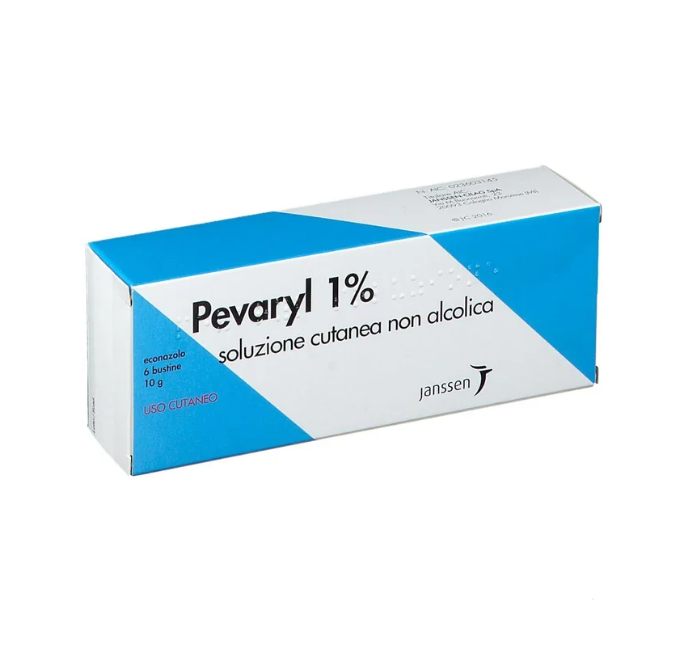 PEVARYL SOLUZIONE CUTANEA 6 BUSTINE 10G 1%