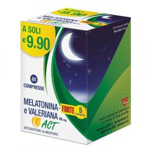MELATONINA ACT +VAL+FT5C 60CPR