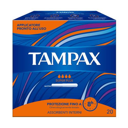 TAMPAX BLUE BOX SUPER PLUS 20P