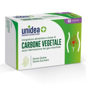 UNIDEA CARBONE VEGETALE 80CPR