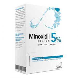 MINOXIDIL BIORGA*SOL CUT 3FL5%