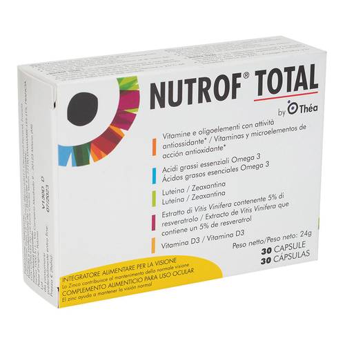 NUTROF TOTAL 30CPS