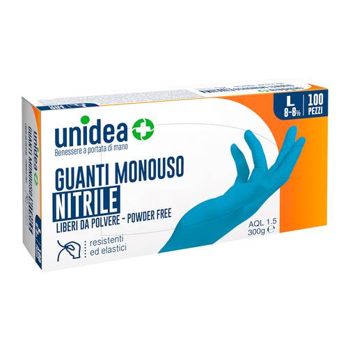 UNIDEA GUA NIT S/POLV L 100PZ