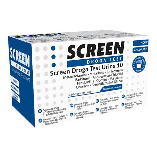 SCREEN DROGA TEST URINA 10DROG