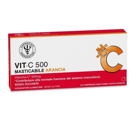 LFP VITAMINA C 500 MASTICABILI ARANCIA 20CPR