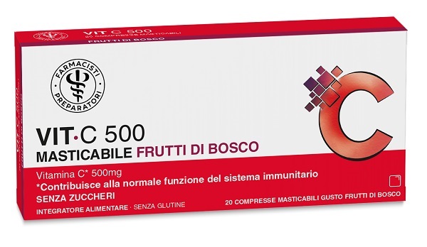 LFP VITAMINA C 500 MASTICABILI FRUTTA 20CPR