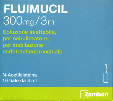 FLUIMUCIL NEBULIZZATORE 20 FIALE 300MG/3ML