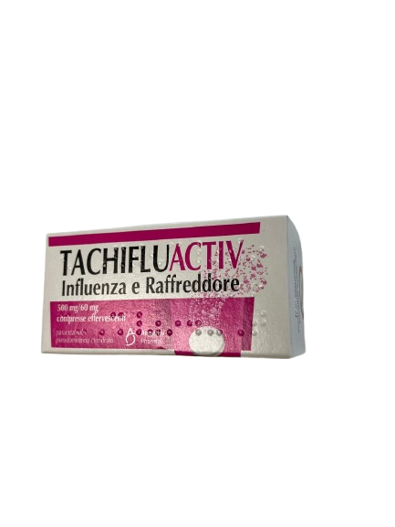 TACHIFLUACTIV INFLUENZA E RAFFREDDORE 10 COMPRESSE EFFERVESCENTI