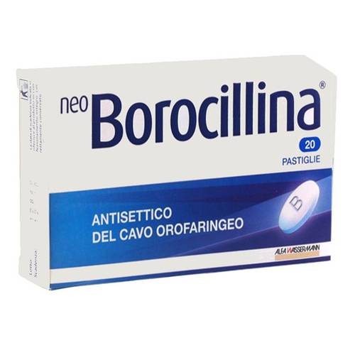 NEOBOROCILLINA*20PAST 1,2+20MG
