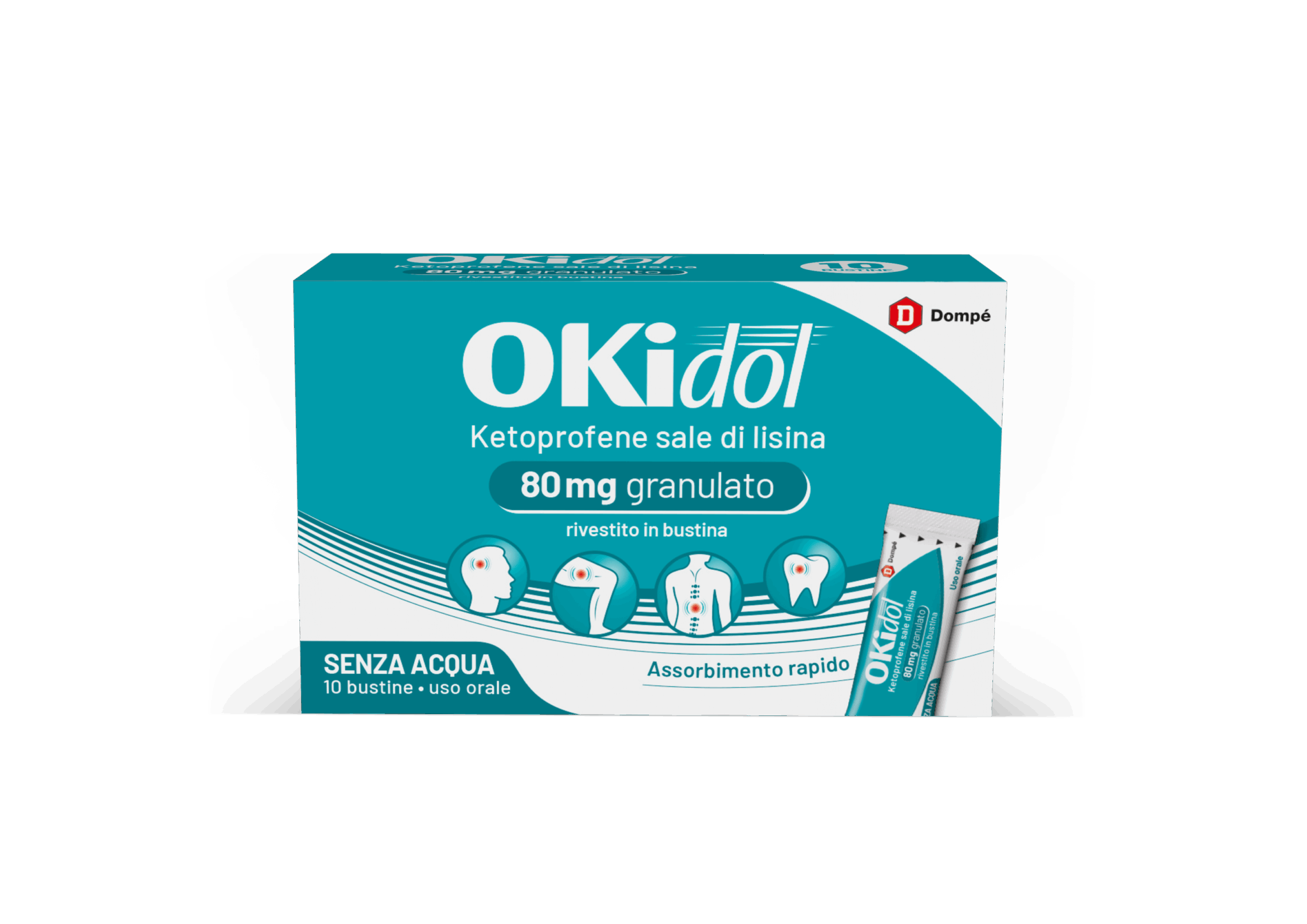 OKIDOL 10 BUSTINE 80MG