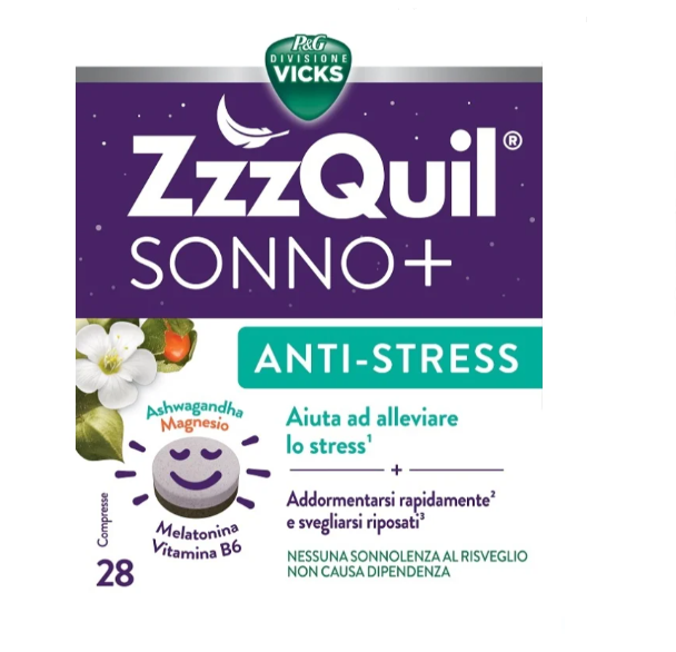 VICKS ZZZQUIL SONNO+ 28CPS
